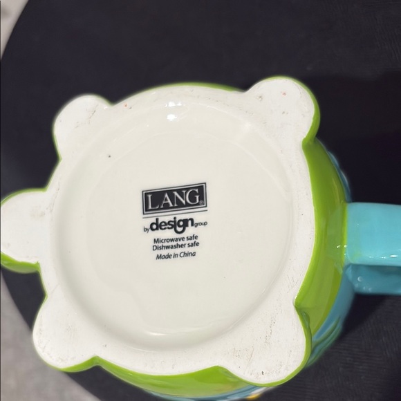 Lang Turtle Mug with Floral Design - Picture 5 of 7